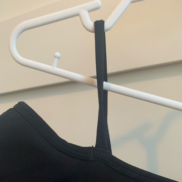 Helmet Lang black one-shoulder t-shirt - Picture 8 of 11